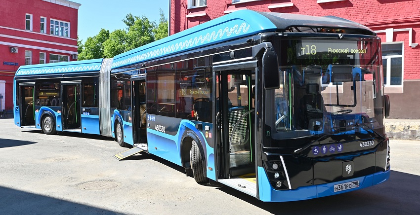 Сочлененный электробус появится на улицах Москвы