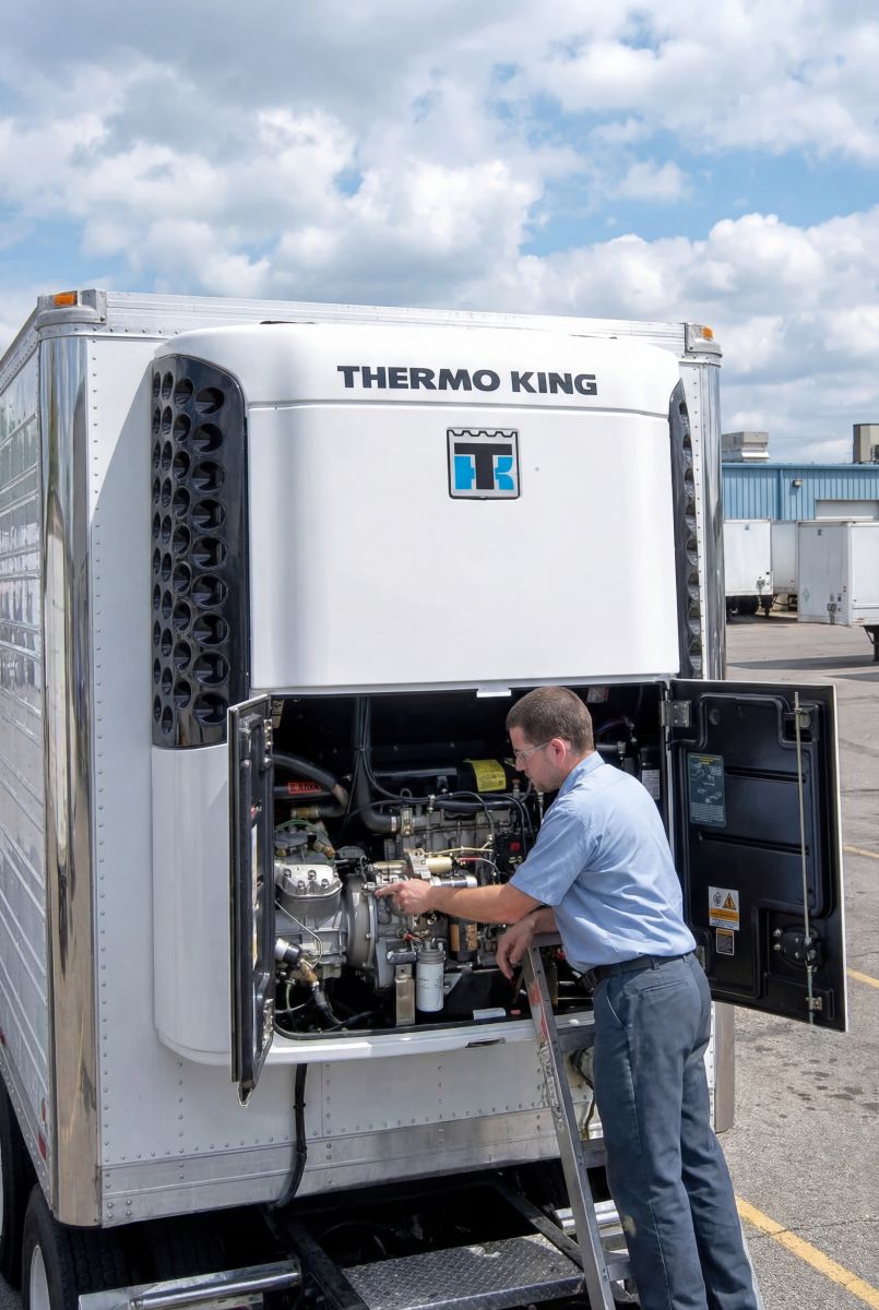 Обслуживание рефрижераторной установки