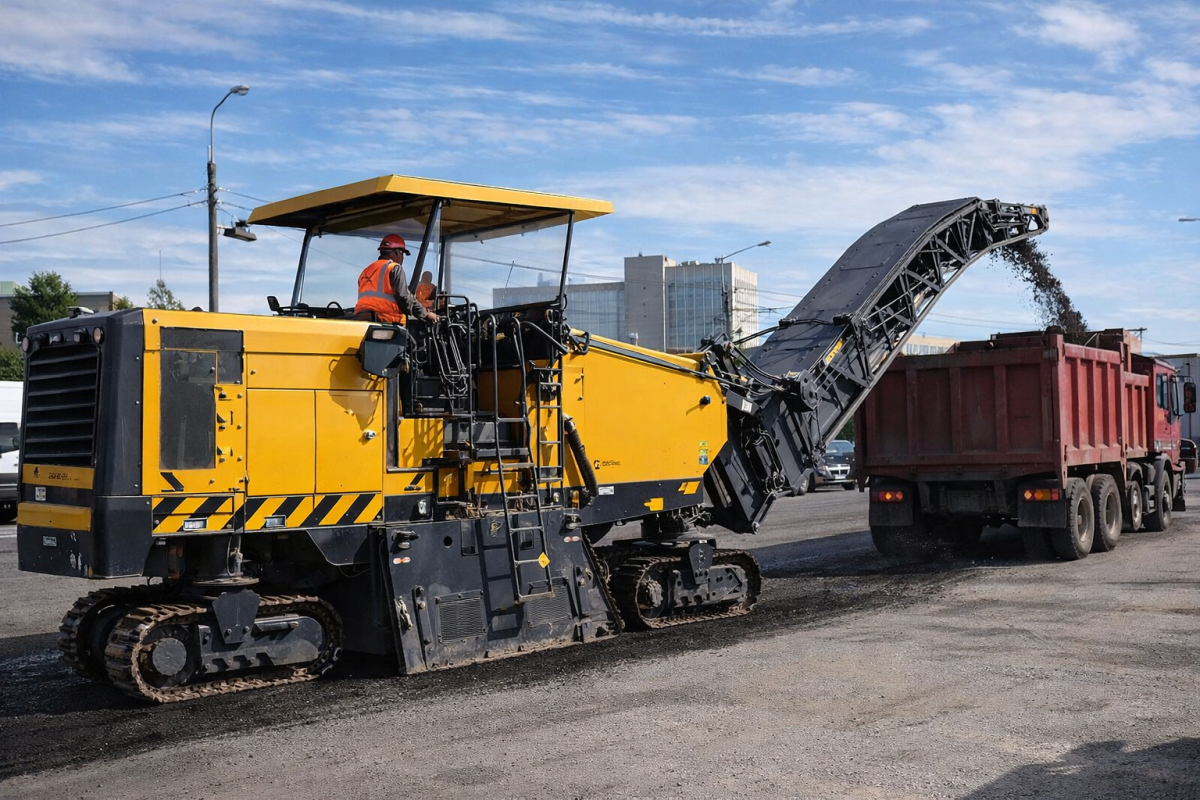 Самоходная фреза