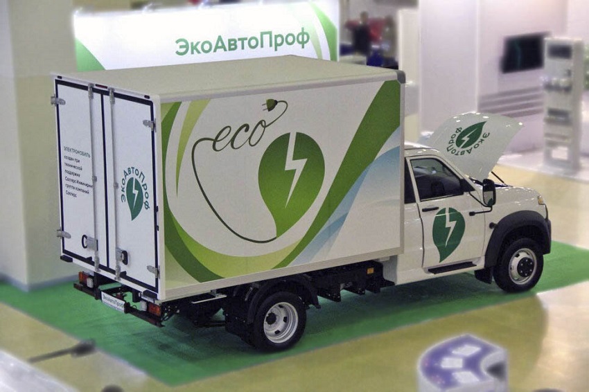Электрический фургон-рефрижератор на базе УАЗ
