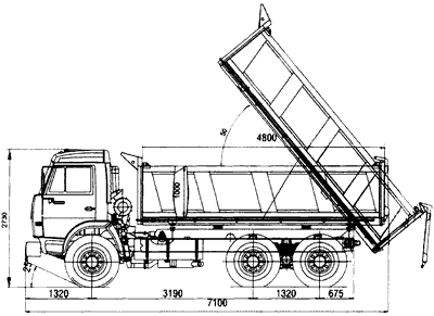 Камаз 45142 схема