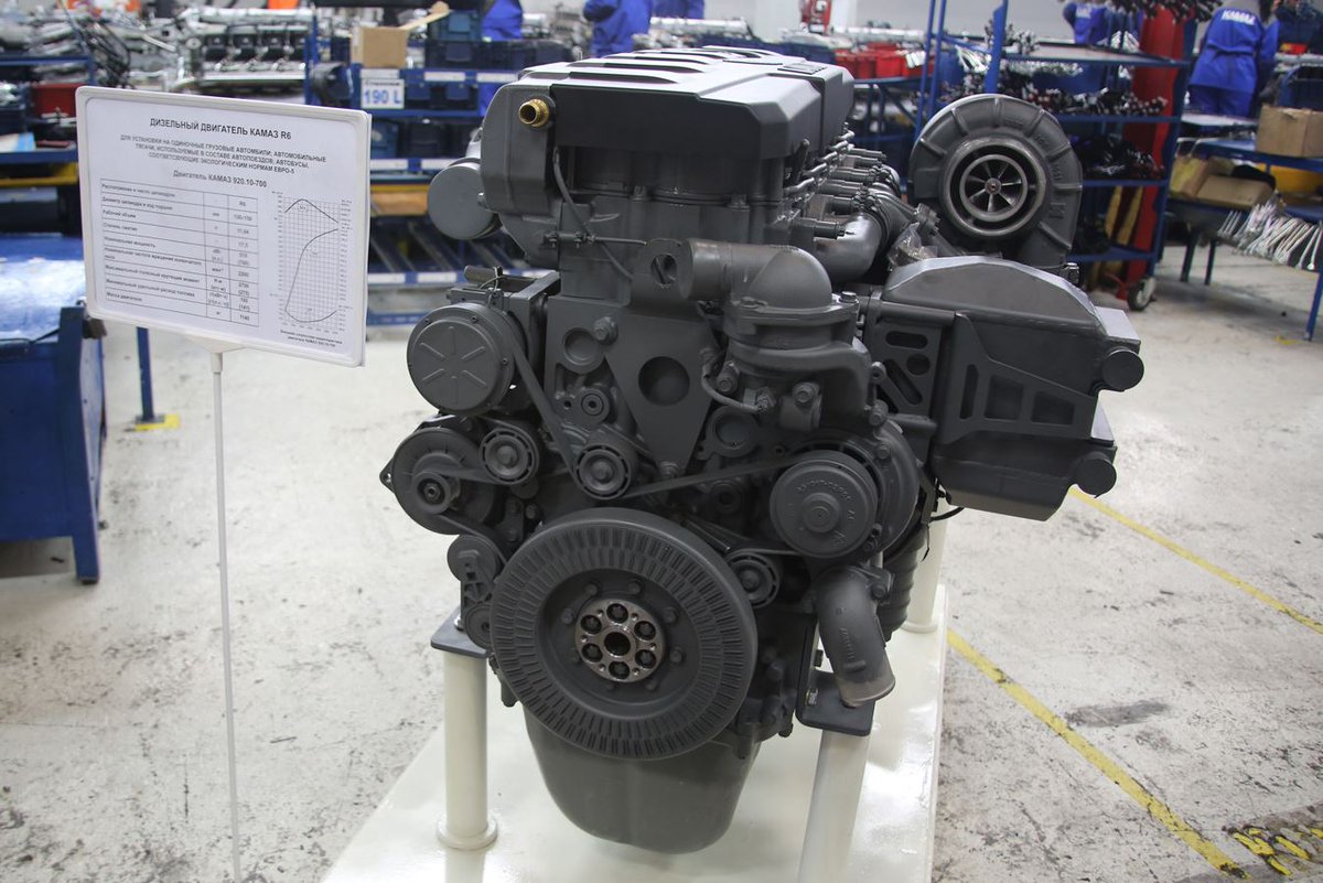 Двигатель КАМАЗ Р6