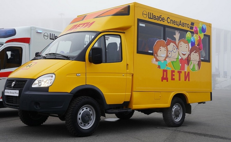 Швабе-СпецАвто представил новый школьный микроавтобус для сельской местности