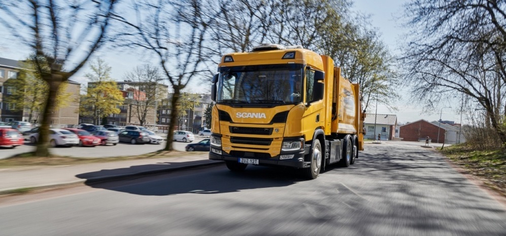 Первый мусоровоз Scania на водородном топливе приступил к работе