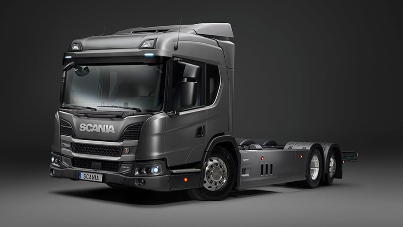 Scania. Гибридный автомобиль