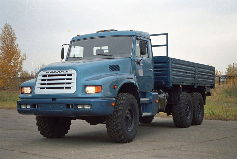 Применение капотного грузовика КамАЗ 4355