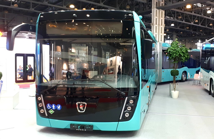 Автобус-гармошка от КАМАЗ на WB Expo-2022