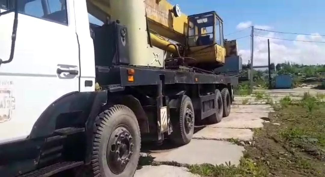 Автокран маз ивановец