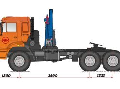 Камаз 53504-6020-46 2018 года новый