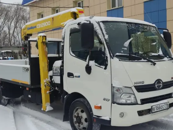 Самопогрузчик HINO 300 2018 года б/у фото 2