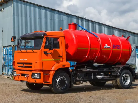 Вакуумная автоцистерна Камаз 43253 2025 года новый