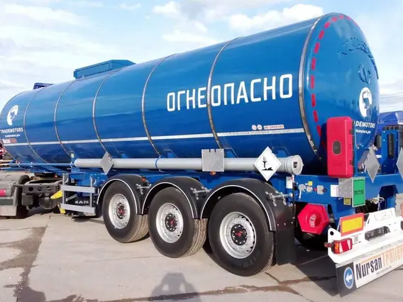 Полуприцеп битумовоз/нефтевоз Nursan 3ANRSM 2023 года новый фото 7