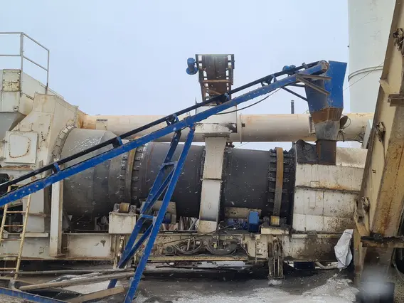 Мобильный асфальтобетонный завод Terex E100P 2008 года б/у