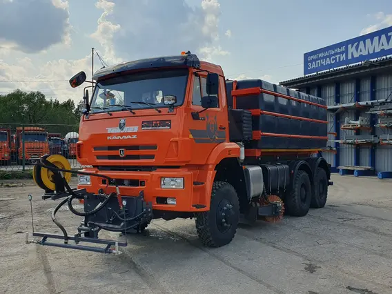 Дорожно-уборочный автомобиль Камаз 6522 МКДУ 11 2024 года новый фото 2