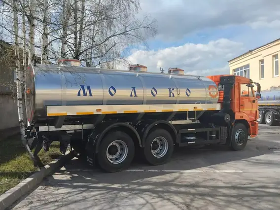 Пищевая автоцистерна АЦПТ Камаз 65115 2025 года новый фото 2