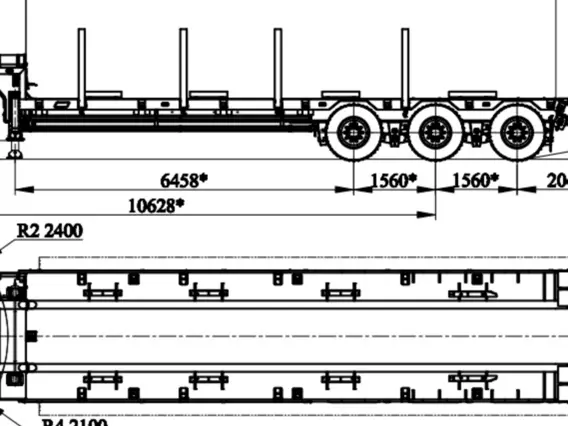 Трал ЧМЗАП 99064-020К 2024 года новый фото 4