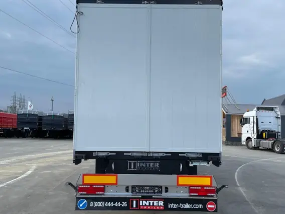 Шторный полуприцеп ИнтерПрицеп 853330 2024 года новый фото 6