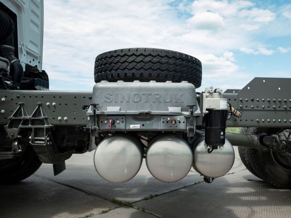 Шасси Sinotruk Sitrak c7h 2026 года новый фото 8