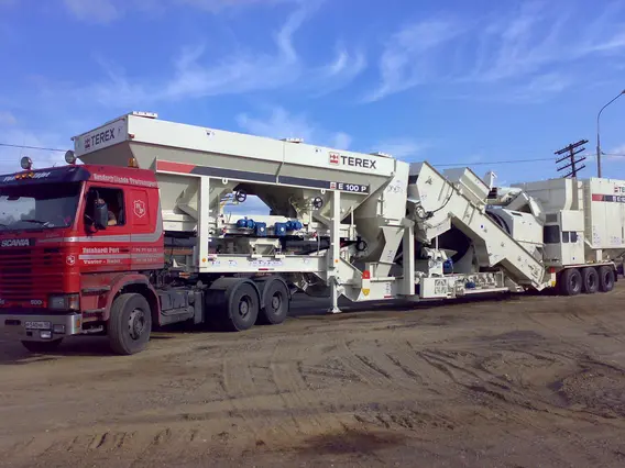 Мобильный асфальтобетонный завод Terex E100P 2008 года б/у фото 6