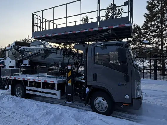 Автовышка ISUZU Elf 2025 года новый фото 8