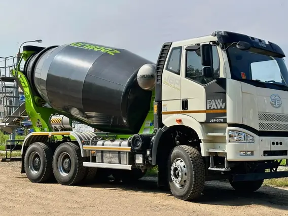 Бетоносмеситель FAW CA5250, J6P, 6х4 2024 года новый фото 3