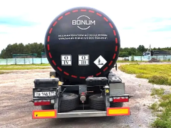 Полуприцеп-битумовоз Bonum 914221 2023 года б/у фото 2