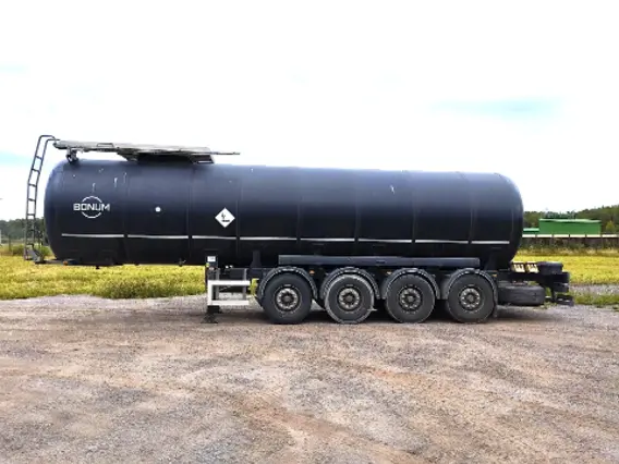 Полуприцеп-битумовоз Bonum 914221 2023 года б/у фото 4
