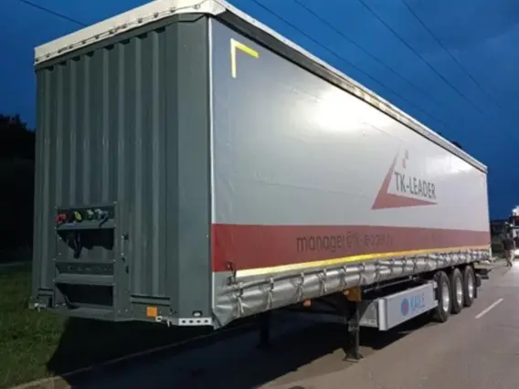 Шторный полуприцеп Leader AKL9409XXYCL 2023 года новый