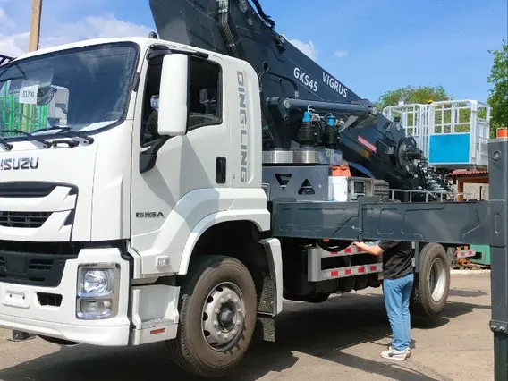 Автовышка Isuzu Giga 2026 года новый фото 18