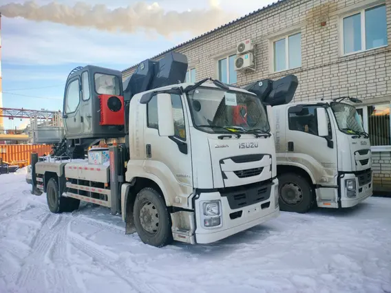 Автовышка Isuzu Giga 2026 года новый фото 13