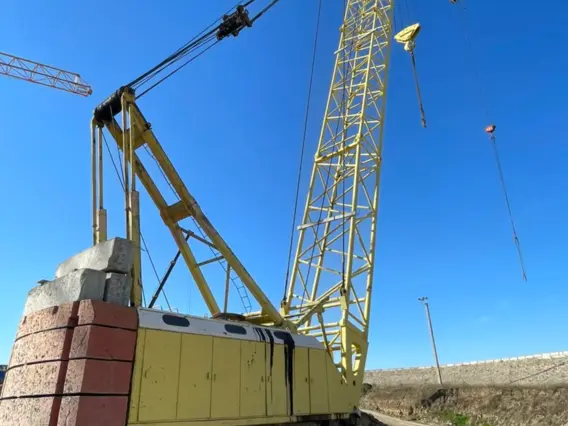 Гусеничный кран Волгоцеммаш КС-8165 1986 года б/у фото 2