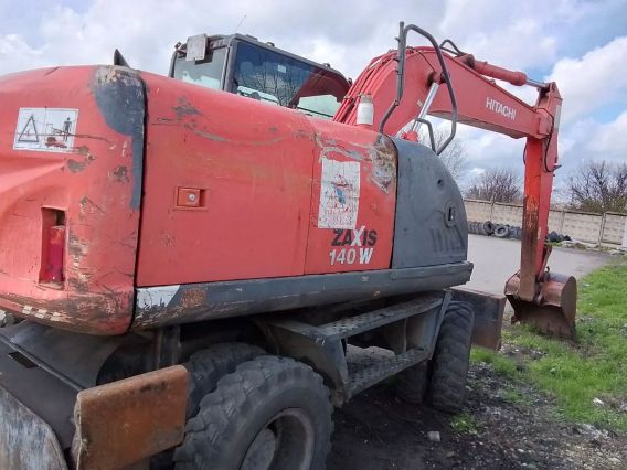 Экскаватор HITACHI ZX140W 2008 года б/у фото 5