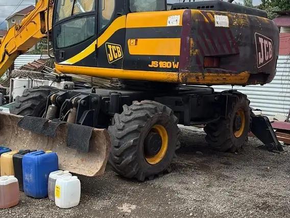 Экскаватор JCB JS 130W 2003 года б/у фото 4