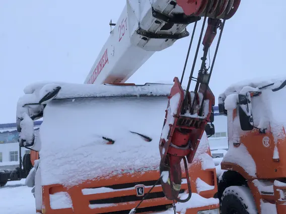 Автокран КАМАЗ 43118 КС55732 2017 года б/у
