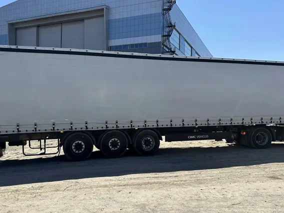 Тентованный полуприцеп CIMC SX03 2023 года б/у фото 4