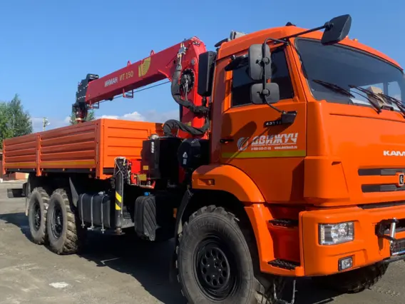 Тягач с КМУ Камаз 4118 2024 года новый
