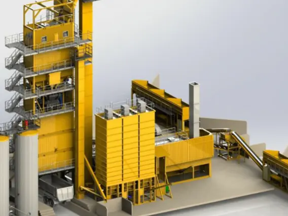 Мобильный асфальтобетонный завод Lintec CSD2500 2024 года новый