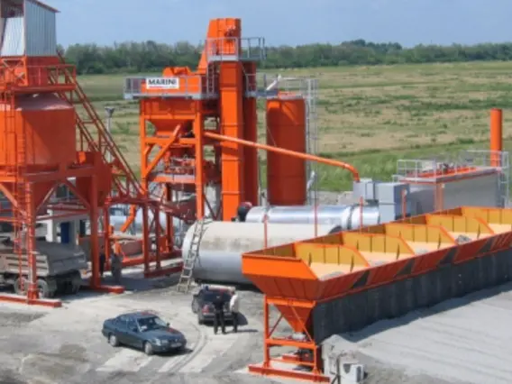 Мобильный асфальтобетонный завод Marini BE Tower 2009 года б/у