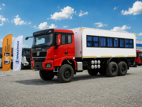 Вахтовый автобус Shacman X3000 (SX32586V385) 2026 года новый