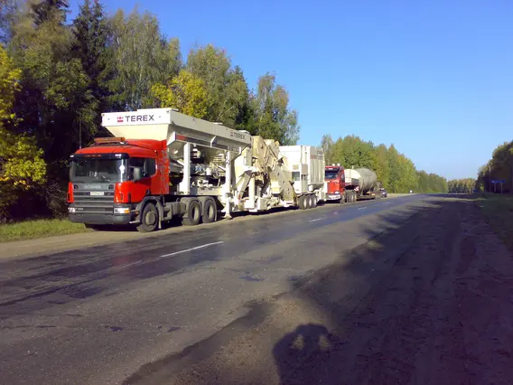 Мобильный асфальтобетонный завод Terex E100P 2008 года б/у фото 8