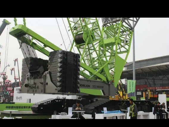 Гусеничный кран Zoomlion Zcc9800 2021 года б/у