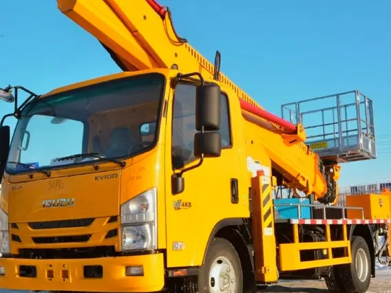 Автовышка Isuzu Elf 2025 года новый