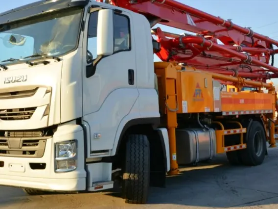Бетононасос Isuzu Giga 2025 года новый фото 2