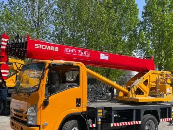 Автокран ISUZU KV 100 STCM STSQ5T 2025 года новый фото 4