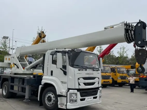 Автокран ISUZU Giga SCTM STSQ-WSL 2025 года новый фото 2