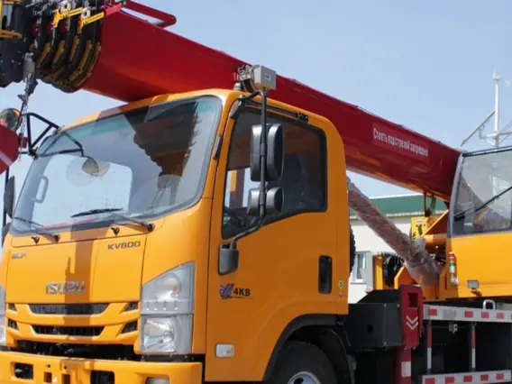 Автокран ISUZU KV-600 STS STSQ5T 2025 года новый фото 5