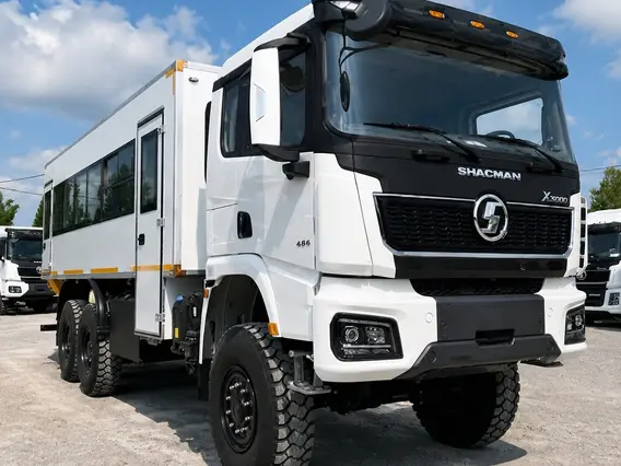 Вахтовый автобус Shacman X3000 (SX32586V385) 2026 года новый