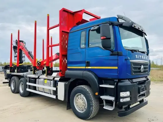 Сортиментовоз Sinotruk Sitrak c7h 2024 года новый
