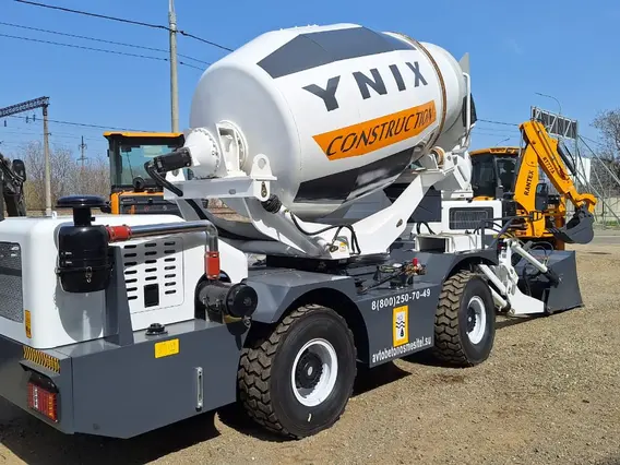 Бетоносмеситель YNIX QGMC3000 2025 года новый фото 2