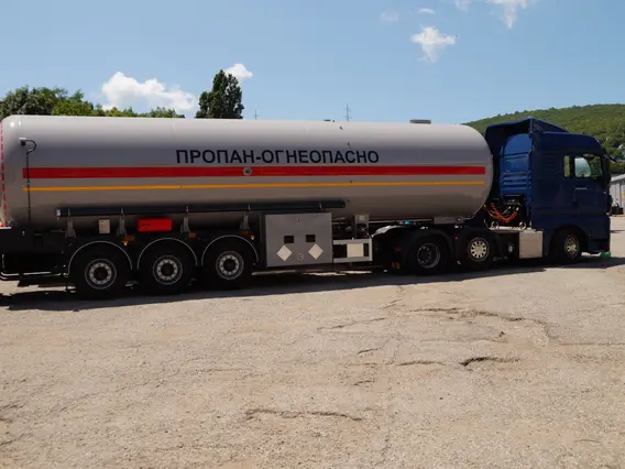 Полуприцеп газовоз ППЦТ Dogan Yildiz DYZ 2026 года новый